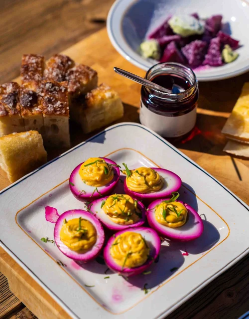 Deviled eggs