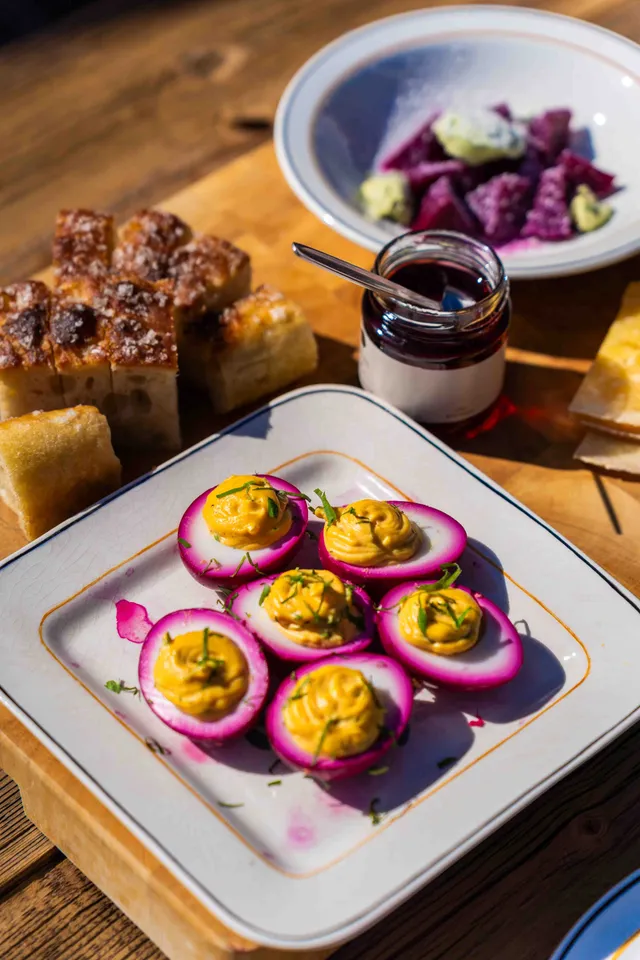 Deviled eggs