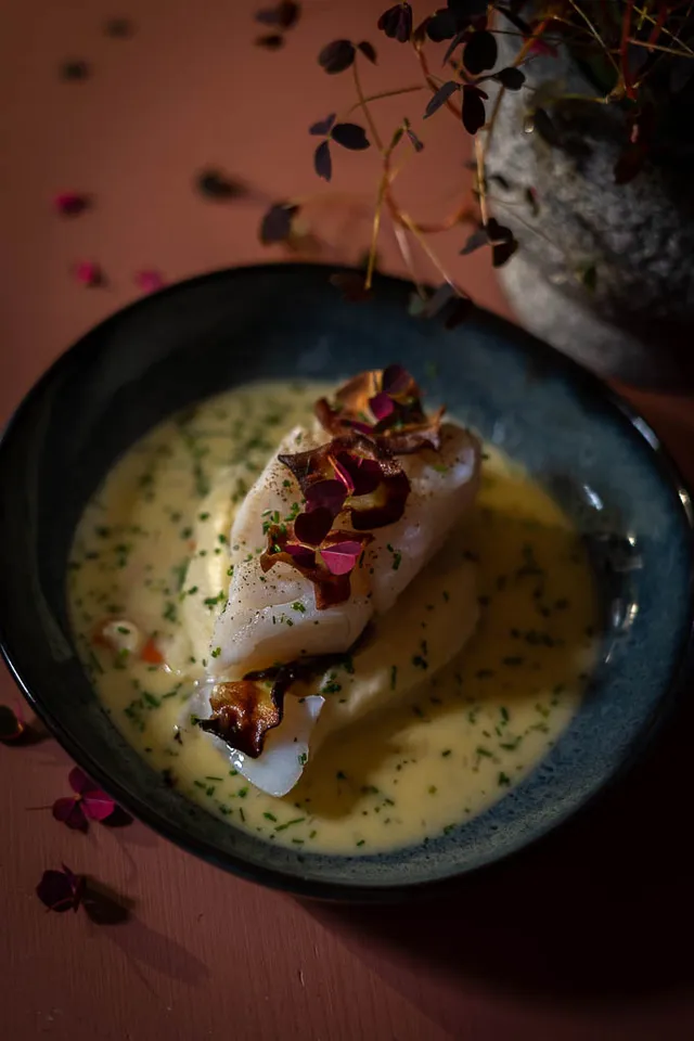 Skrei med smørsaus