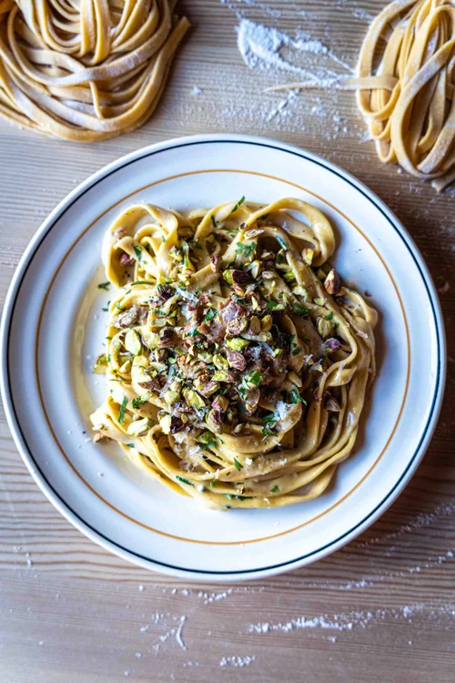 Pasta med blåmuggost