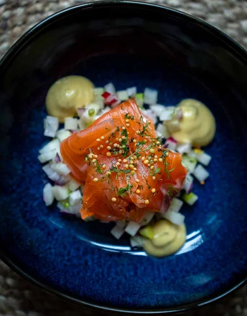 Gravet laks med fennikelsalat