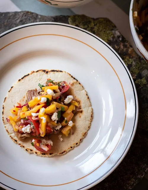 Taco med svinenakke