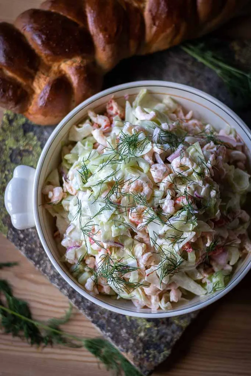 Rønnaug's skalldyrsalat