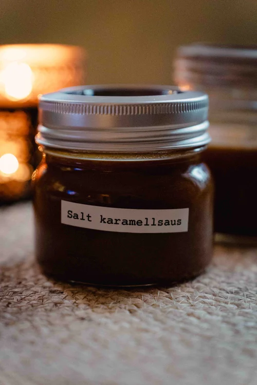 Salt karamellsaus