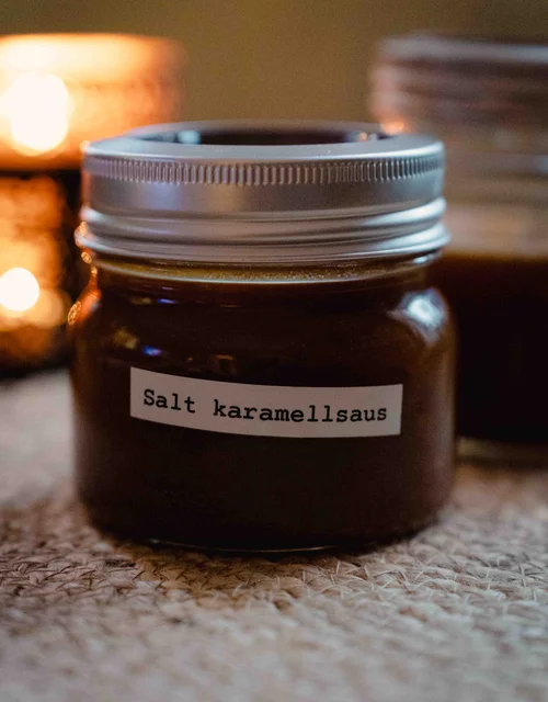 Salt karamellsaus
